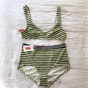 Solid & Striped high waisted bikini